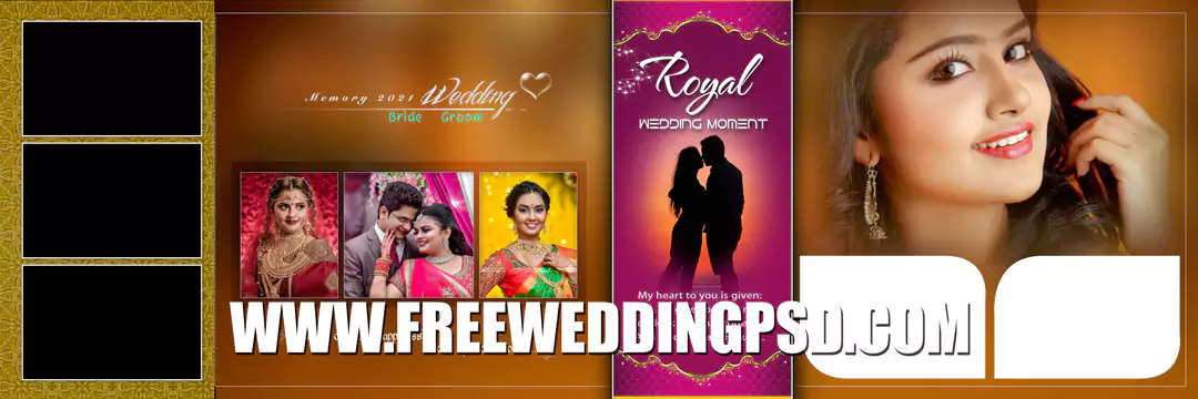 indian wedding karizma album psd templates free download